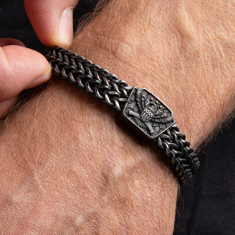 American Eagle Don't Tread on Me -Liberty or Death Bracelet: Patrick & Decker - Image 4