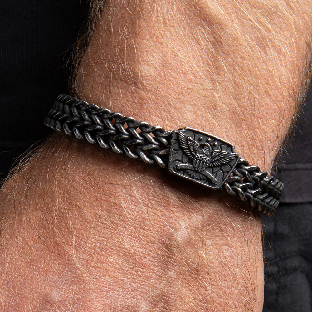 American Eagle Don't Tread on Me -Liberty or Death Bracelet: Patrick & Decker - Image 6