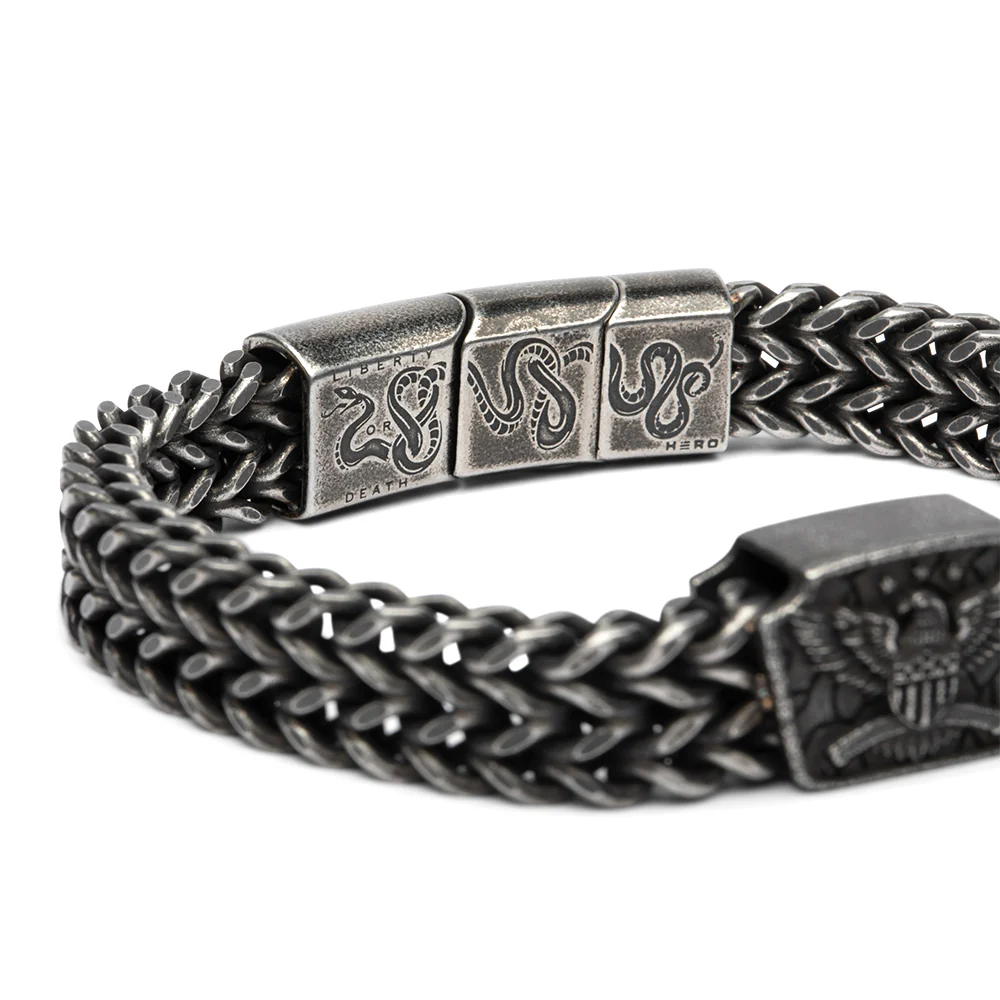 American Eagle Don't Tread on Me -Liberty or Death Bracelet: Patrick & Decker - Image 9
