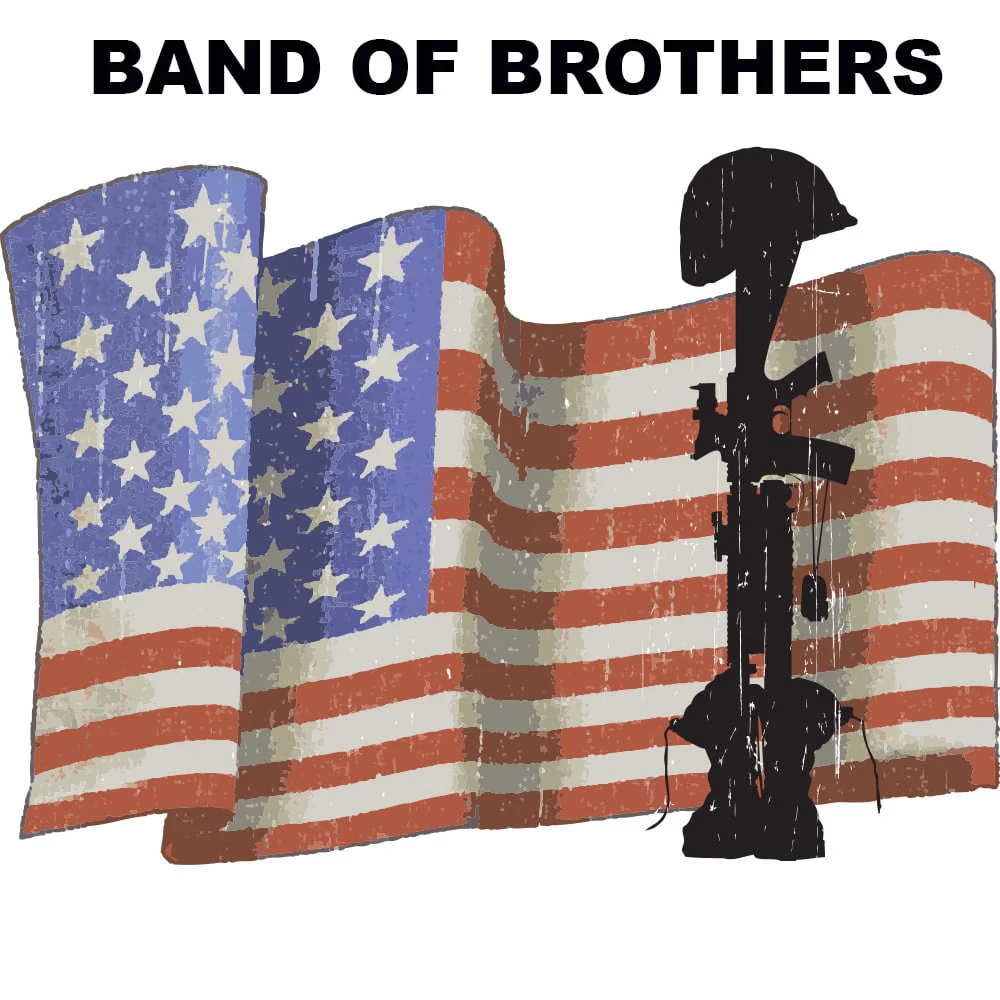Band Of Brothers Desert Camo Paracord Bracelets - Set of 3 - Image 20