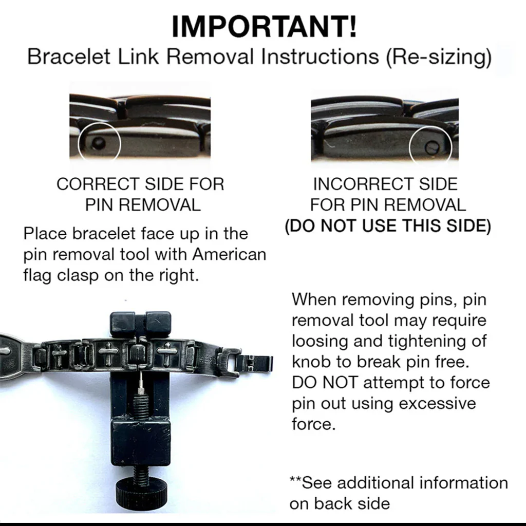 Valor Cross Magnetic Black Bracelet - Image 6