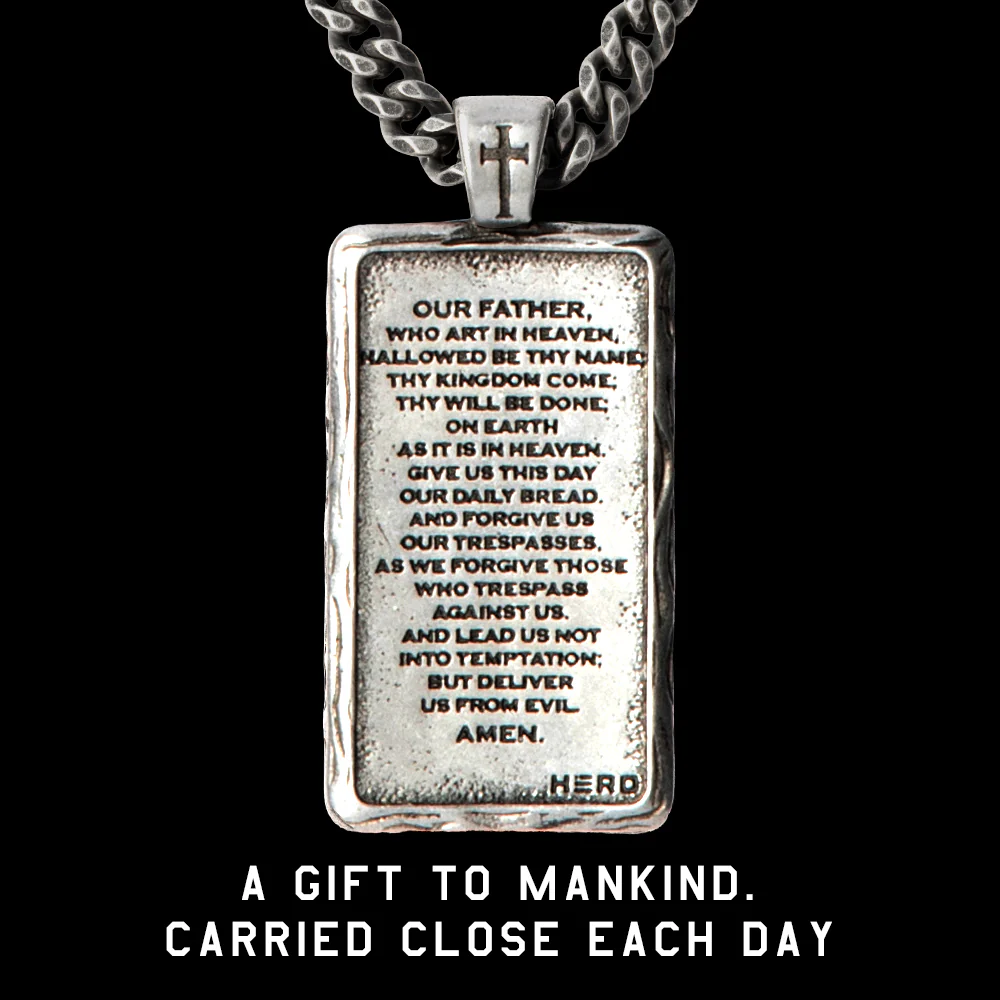 Deal 33% Off! The Lord’s Prayer Crown of Thorns Necklace - Helps Pair Veterans With A Service Dog Or Shelter Dog - Image 8