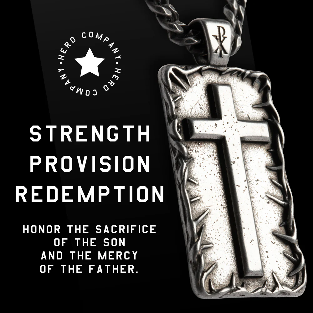 Deal 33% Off! The Lord’s Prayer Crown of Thorns Necklace - Helps Pair Veterans With A Service Dog Or Shelter Dog - Image 4