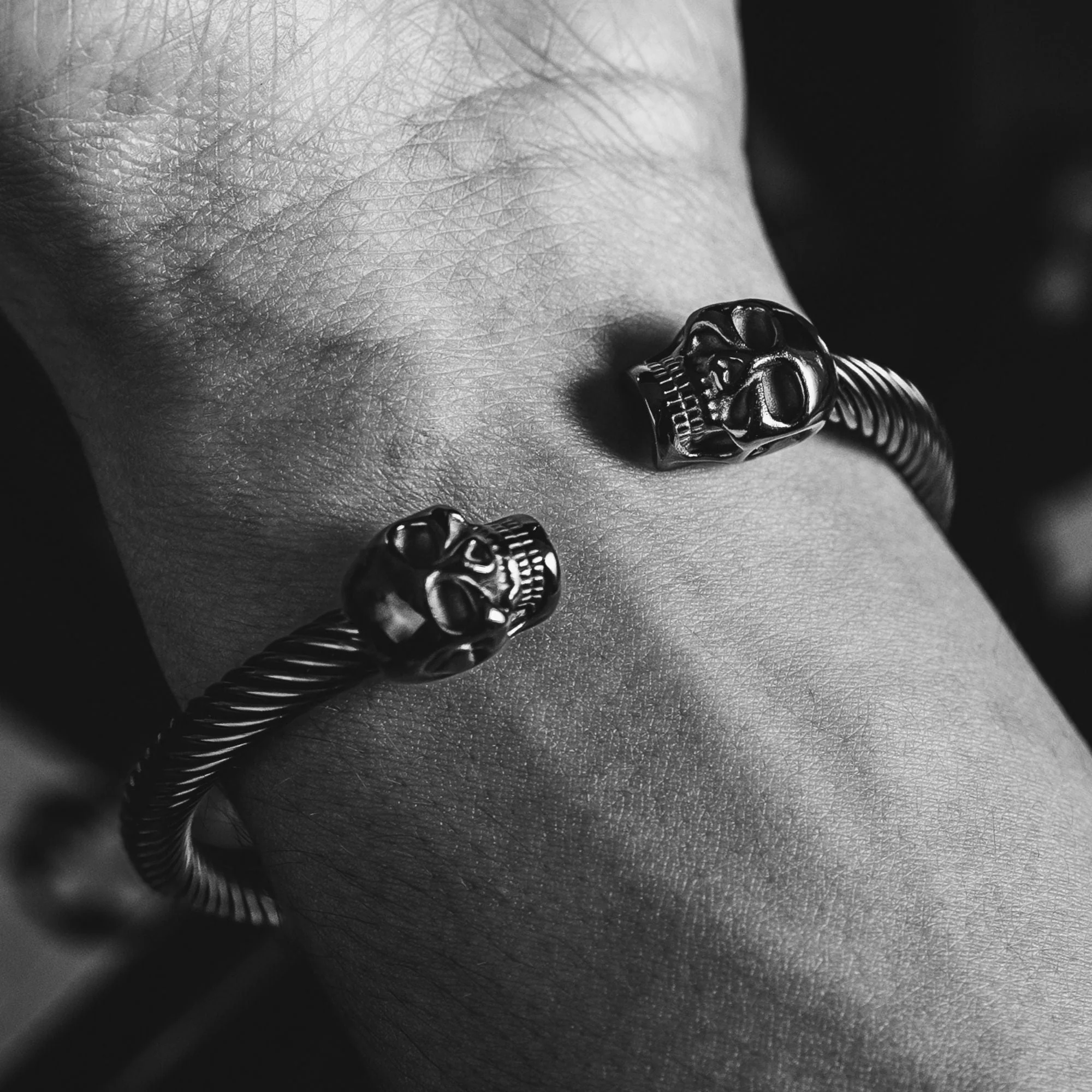 Limited Time Offer - FEAR NO EVIL- Twisted Cable Bracelet - Image 5