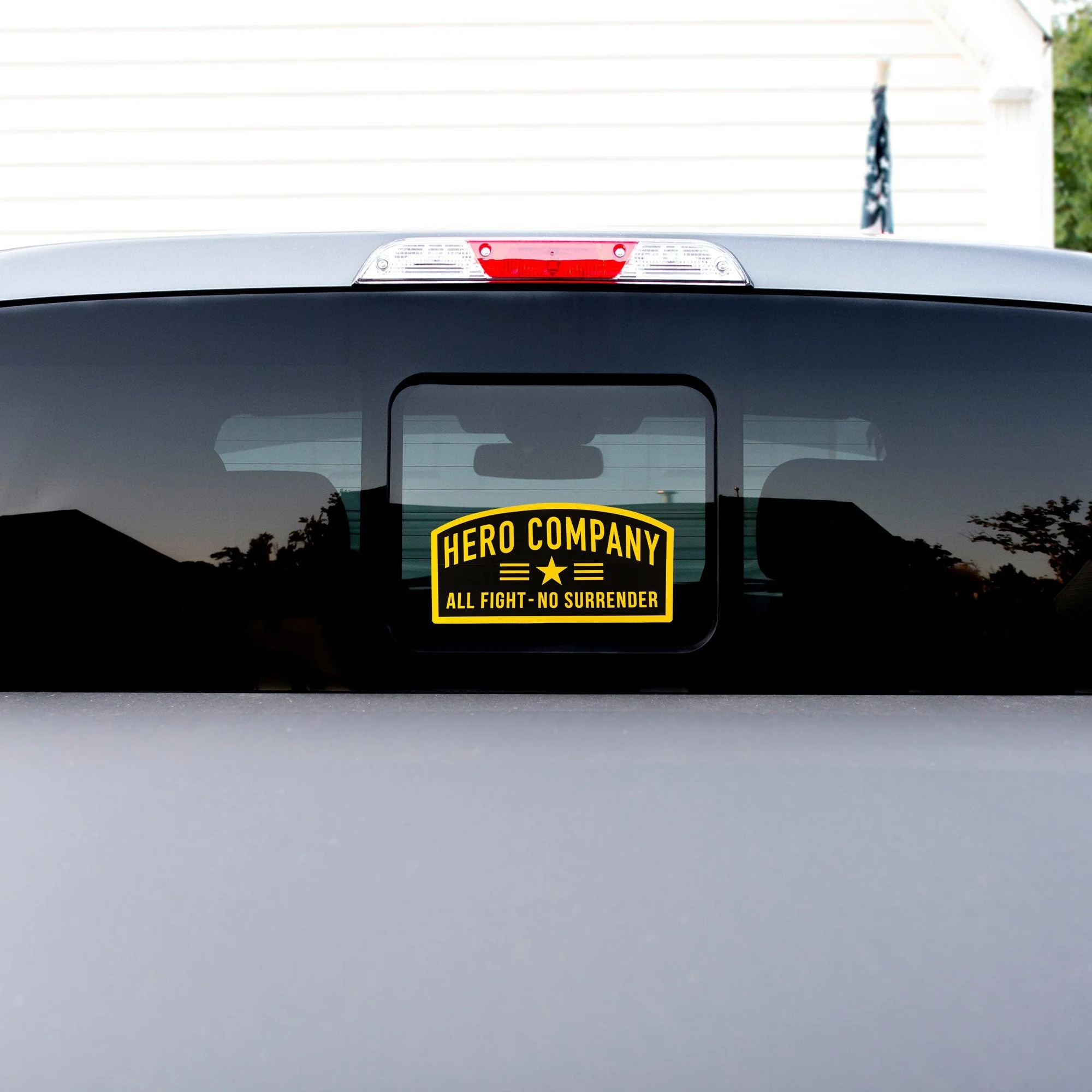 Limited Time Offer -Hero Company - All Fight No Surrender Decal Large - Image 3