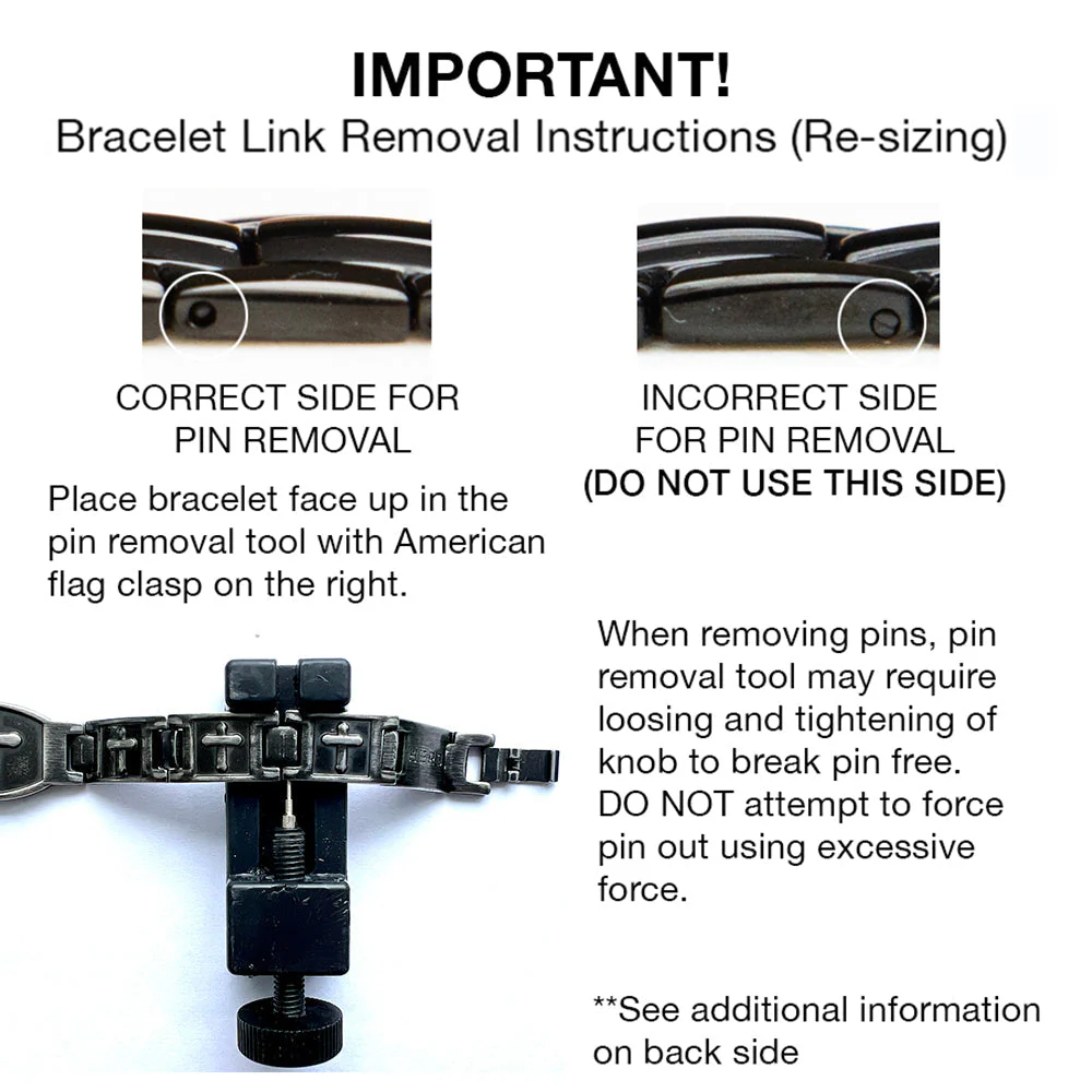 35% Off Early Bird Father's Day Offer -'For The Fallen' Arlington Magnetic Bracelet - Image 10