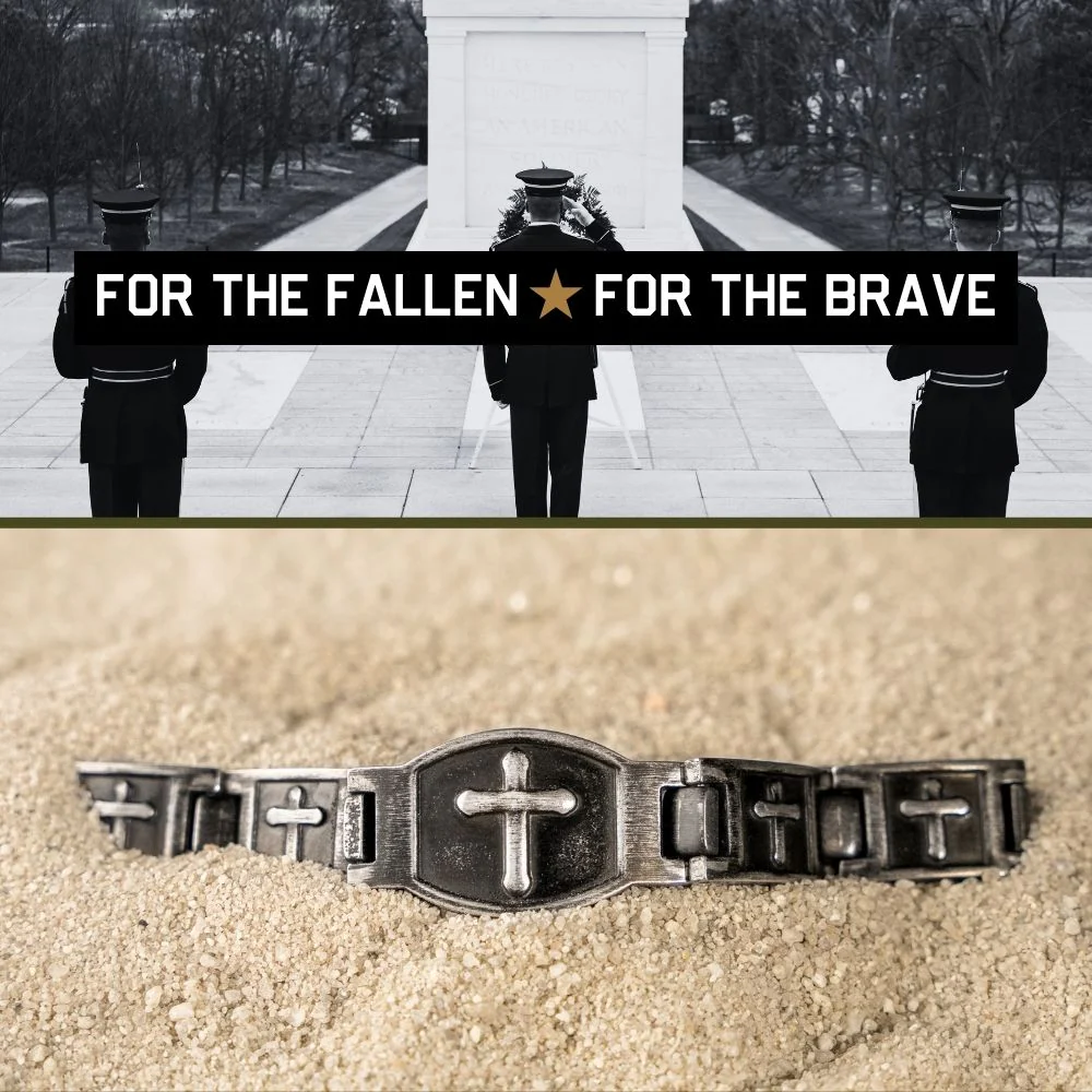 35% Off Early Bird Father's Day Offer -'For The Fallen' Arlington Magnetic Bracelet - Image 23