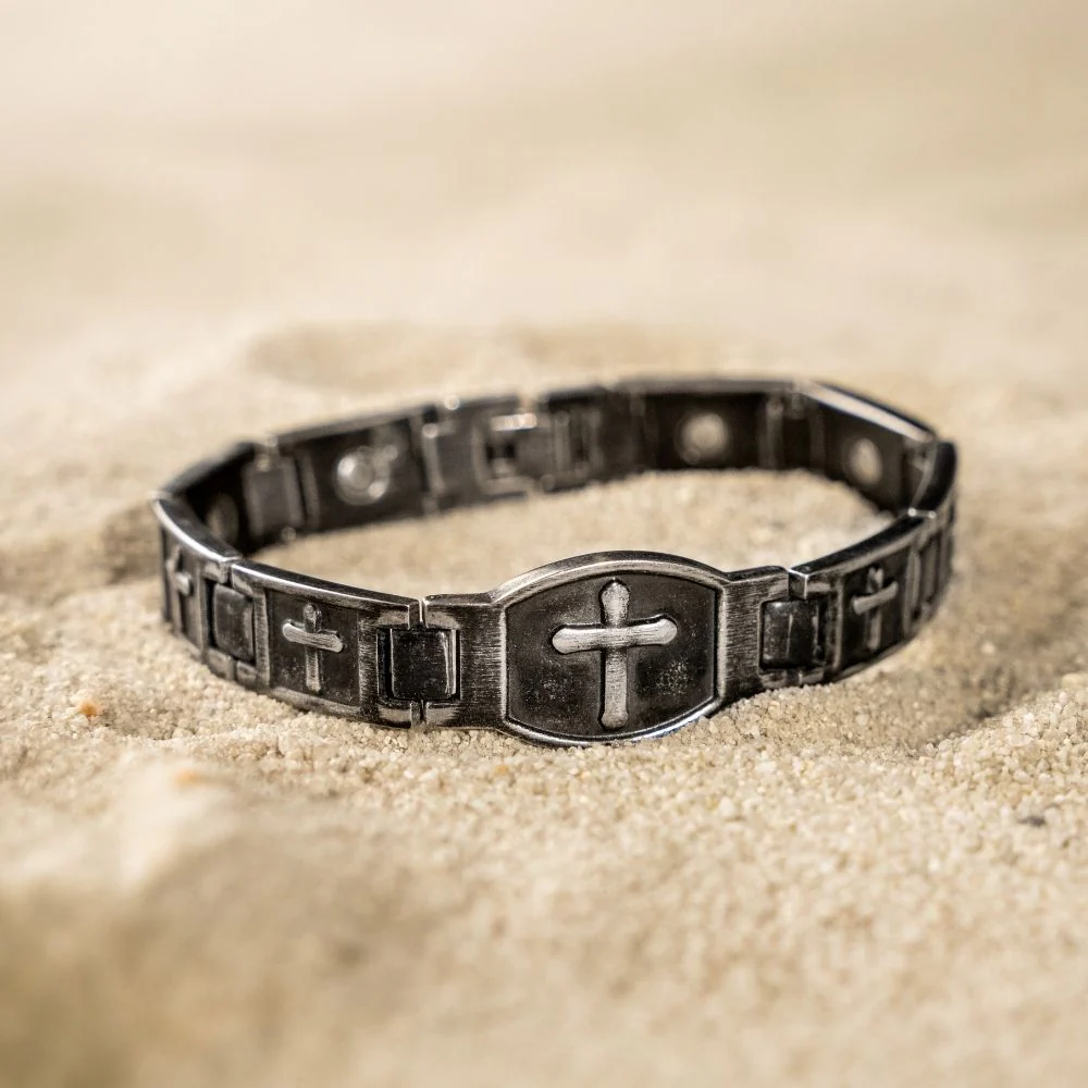 35% Off Early Bird Father's Day Offer -'For The Fallen' Arlington Magnetic Bracelet - Image 24