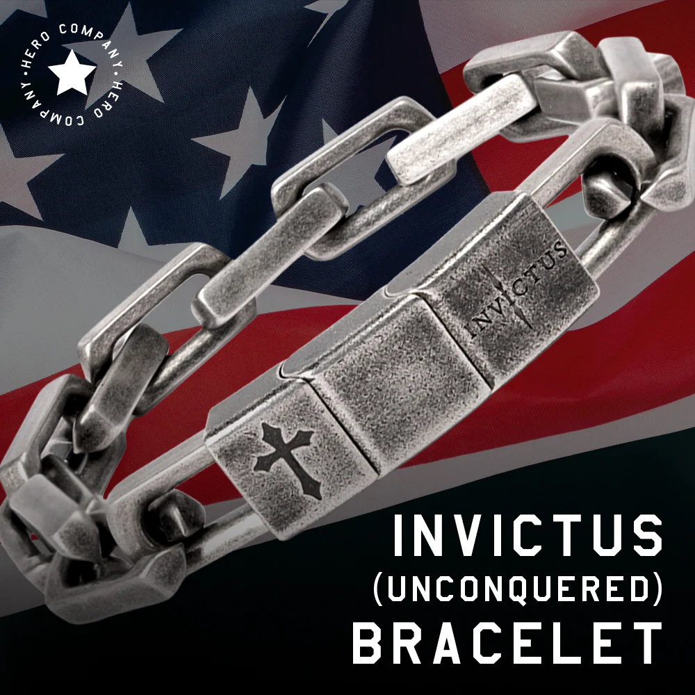 Easter He Is Risen Set-  He is Risen & Invictus Unconquered Bracelet Set : Helps Pair Veterans With A Service Dog Or Shelter Dog - Image 10