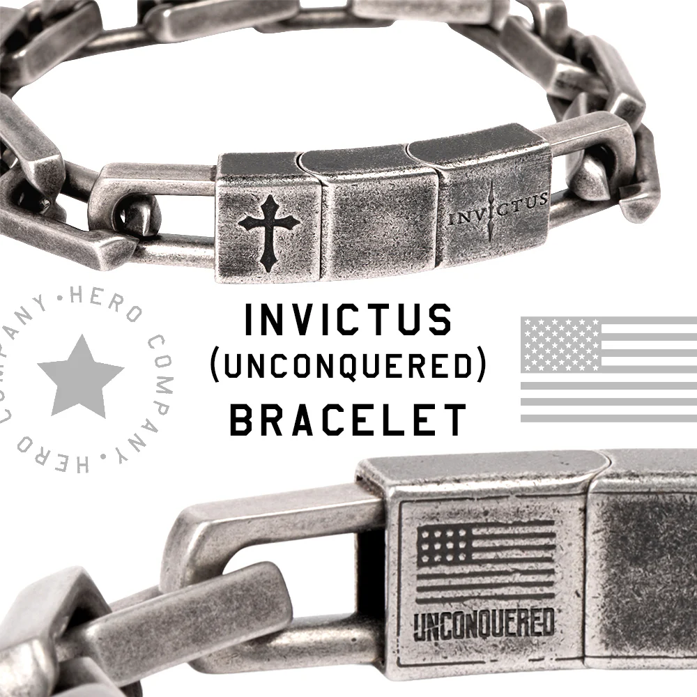 Easter He Is Risen Set-  He is Risen & Invictus Unconquered Bracelet Set : Helps Pair Veterans With A Service Dog Or Shelter Dog - Image 11