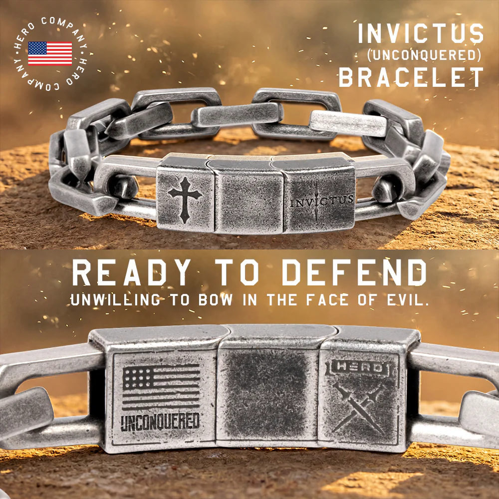 Easter He Is Risen Set-  He is Risen & Invictus Unconquered Bracelet Set : Helps Pair Veterans With A Service Dog Or Shelter Dog - Image 13
