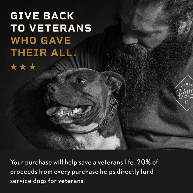 Hero Company Men's Dogs & Freedom Heather Grey Premium Hoodie - Image 4