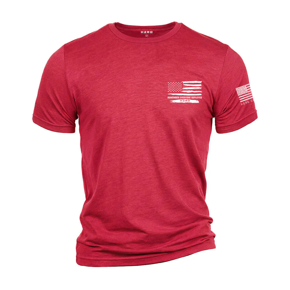 Hero Company Men's Remember Everyone Deployed Until They Come Home Tee - Image 2