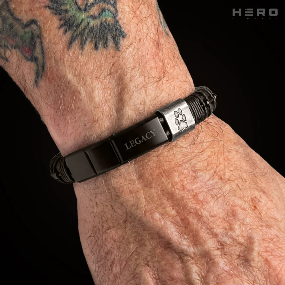Loyal Friend Morse Code Legacy Urn Bracelet - Image 4