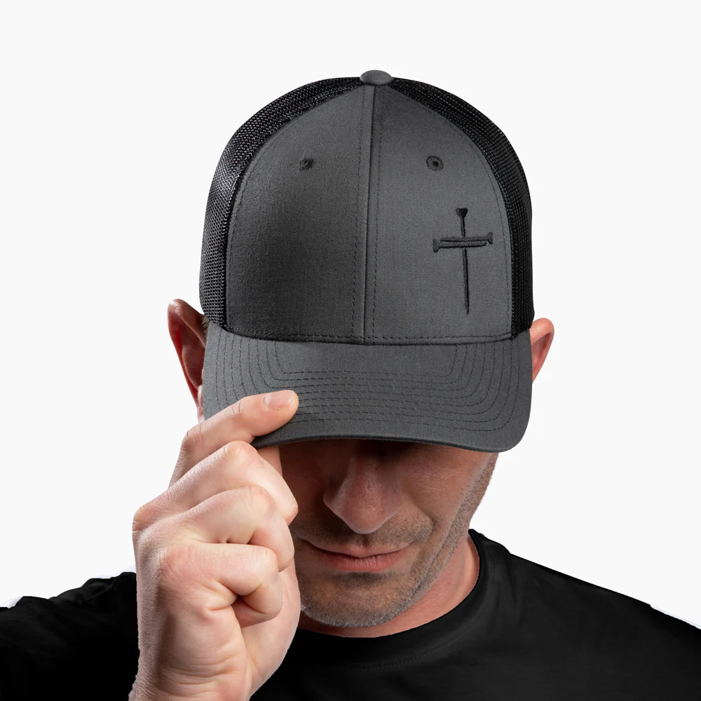The Hero Company Cross of Nails Hat - Charcoal - Image 2