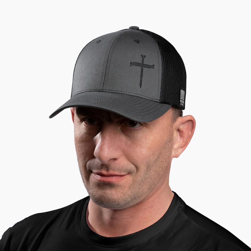 The Hero Company Cross of Nails Hat - Charcoal - Image 7
