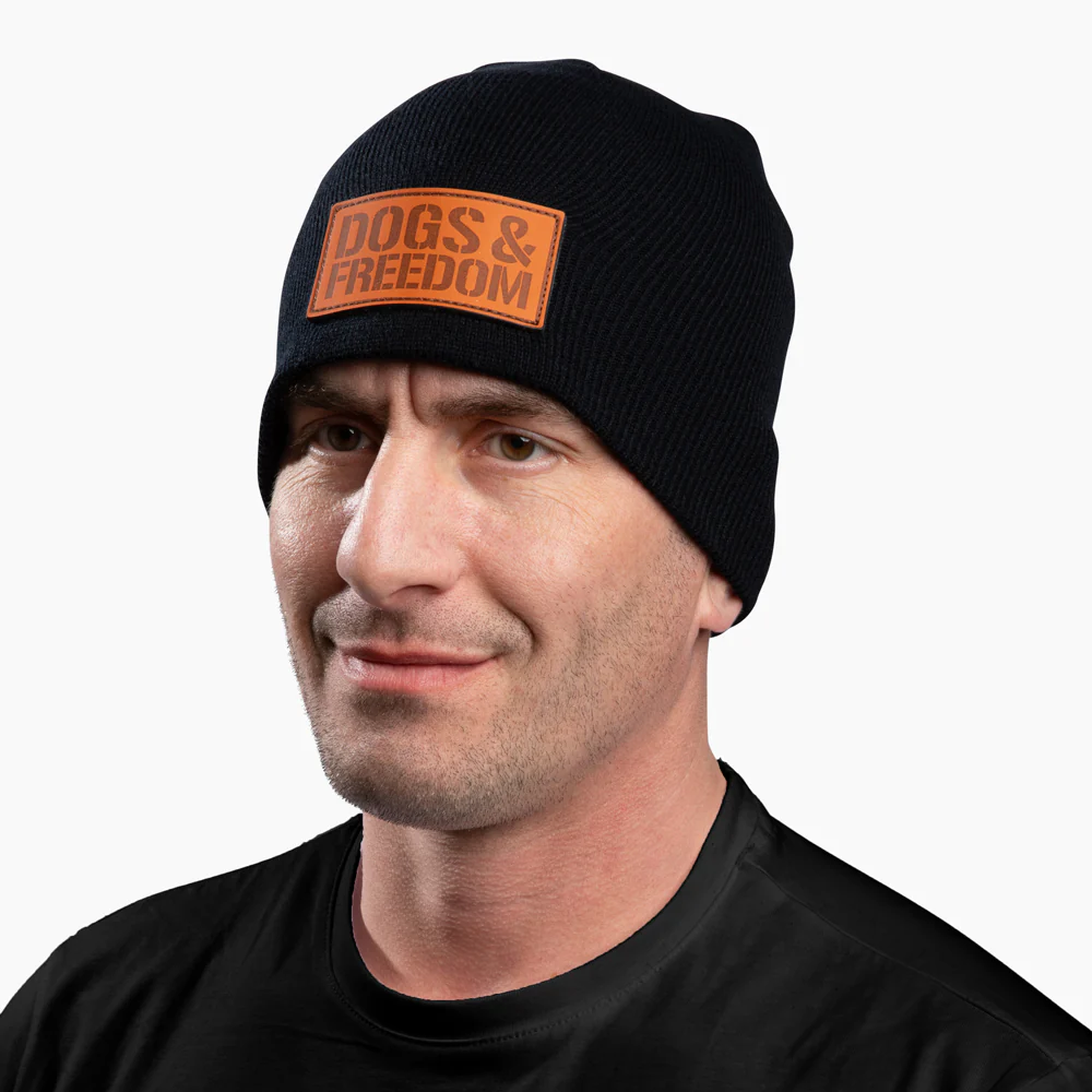Special Military Appreciation Month Offer-The Hero Company Dogs & Freedom Beanie - Image 3
